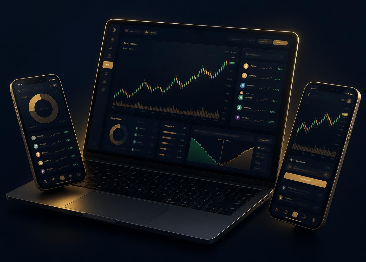 Plataforma AVEX en laptop y móvil